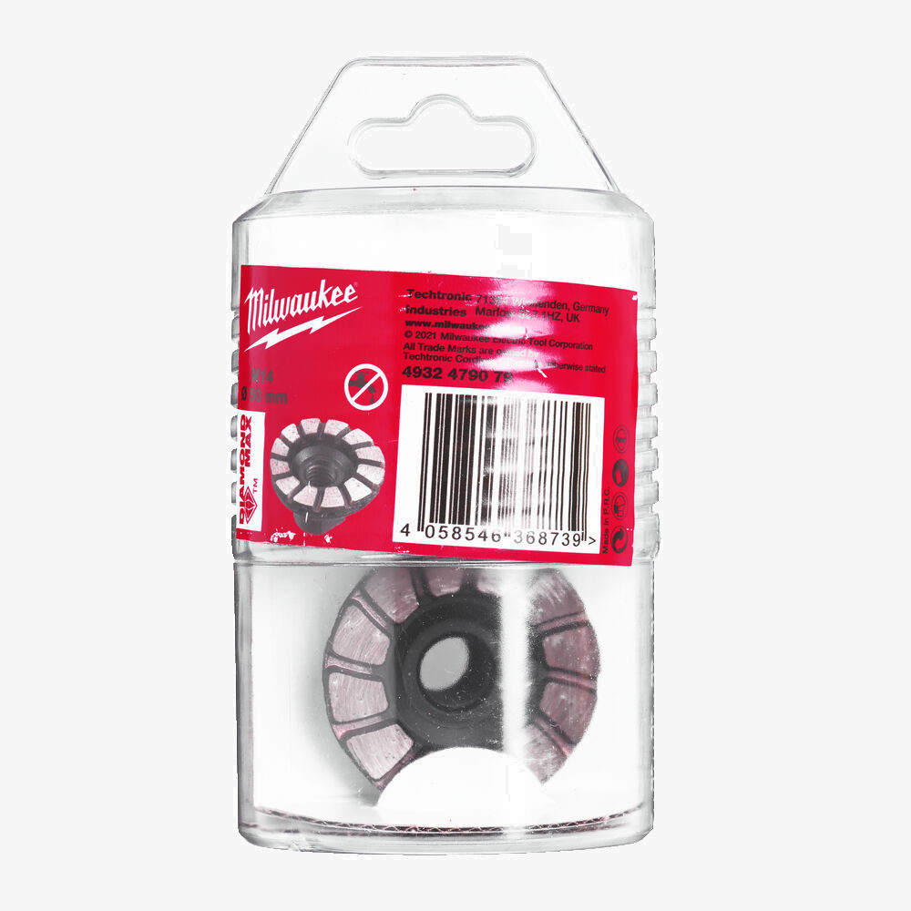 Чашка алмазнаяя шлифовальная MILWAUKEE M14, Ø50мм Одесса - изображение 2