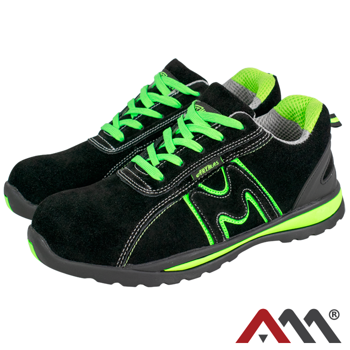 Робочі кросівки замшеві з металевим носком. Київ - фото 2