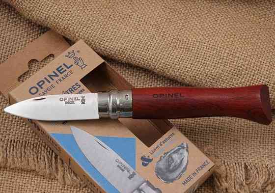 Кухонний Ніж складаний для устриць Opinel "No.09 бубінга" (001616) Нержавіюча сталь Нововолинськ