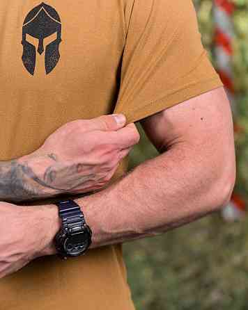 Бавовняна футболка Spartan кайот ПП7690 Київ