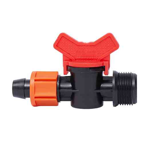 Кран для капельной ленты Ø16мм н/р 3/4