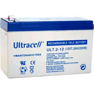 Батарея к ИБП Ultracell 12V-7.2Ah, AGM (UL7.2-12) Винница