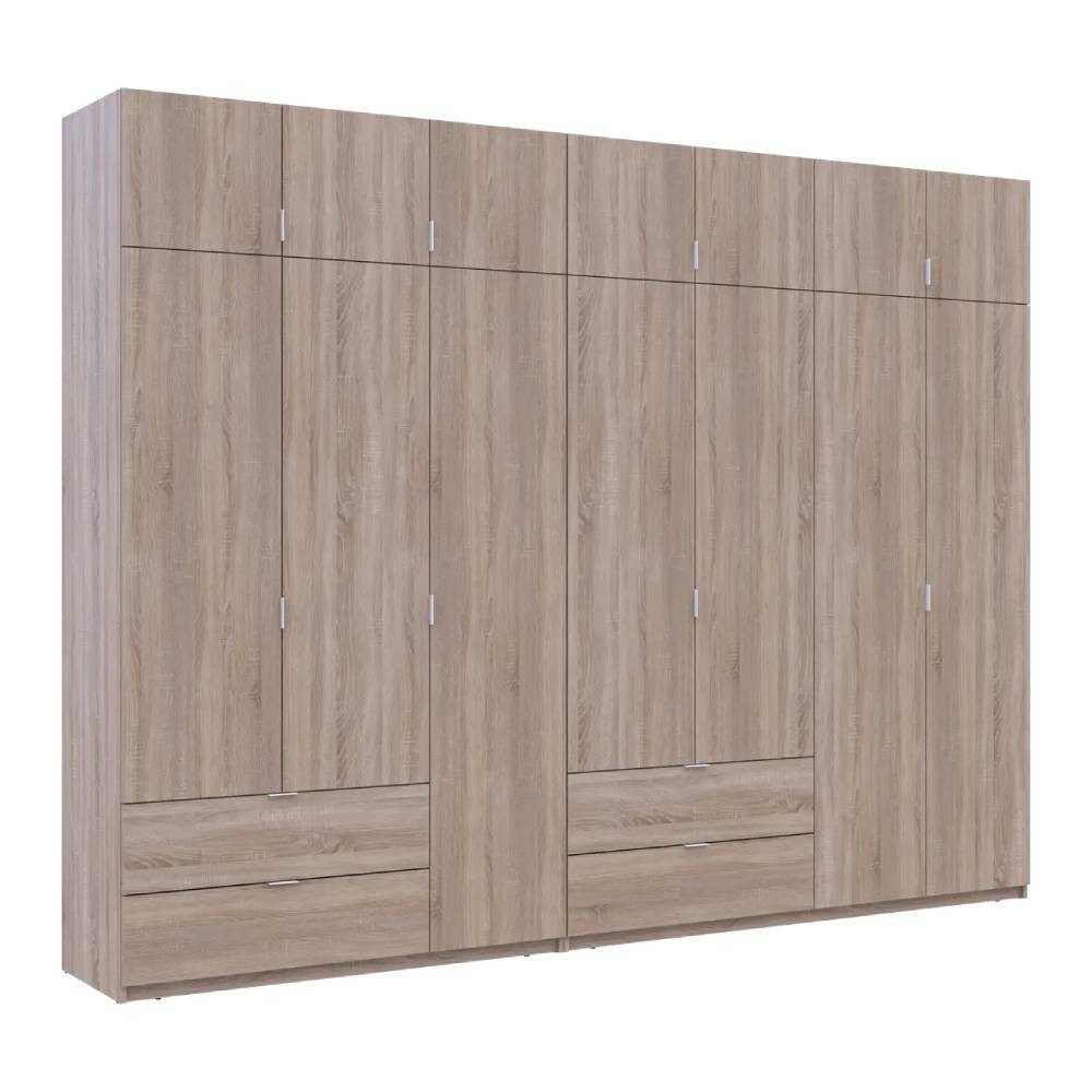 Шафа для одягу Doros Лукас Дуб сонома 3+4 ДСП 315х50х240 DRS-011709 (42005135) Дніпро - фото 6