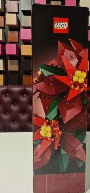 LEGO Icons 10370 «Різдвяна зірка» (Poinsettia). Київ - фото 1