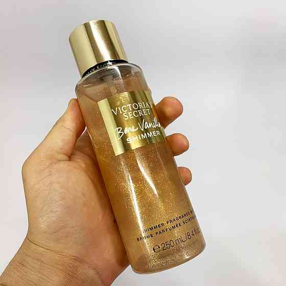Увлажняющий спрей мист для тела Bare Vanilla Shimmer 250 мл, Спрей мист для тела очень стойкий CA-65 Одесса