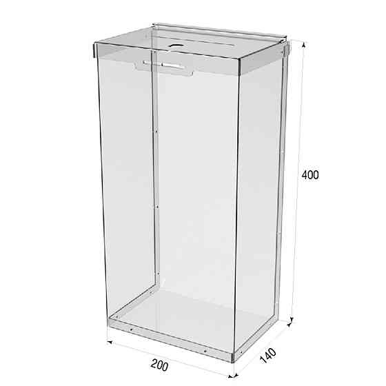 Ящик для пожертвований EKOSTAR 400x200x140 Киев