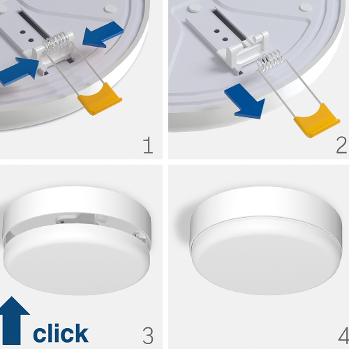 Рамка для накладного монтажу безрамкового круглого світильника VL-DLFR-24SF Videx Житомир