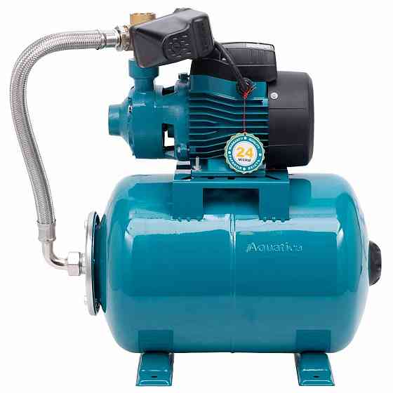 Станція 0.75кВт Hmax 75м Qmax 50л/хв (вихровий насос) 24л AquaticaLEO APm75A/UA (775134/24) Рівне