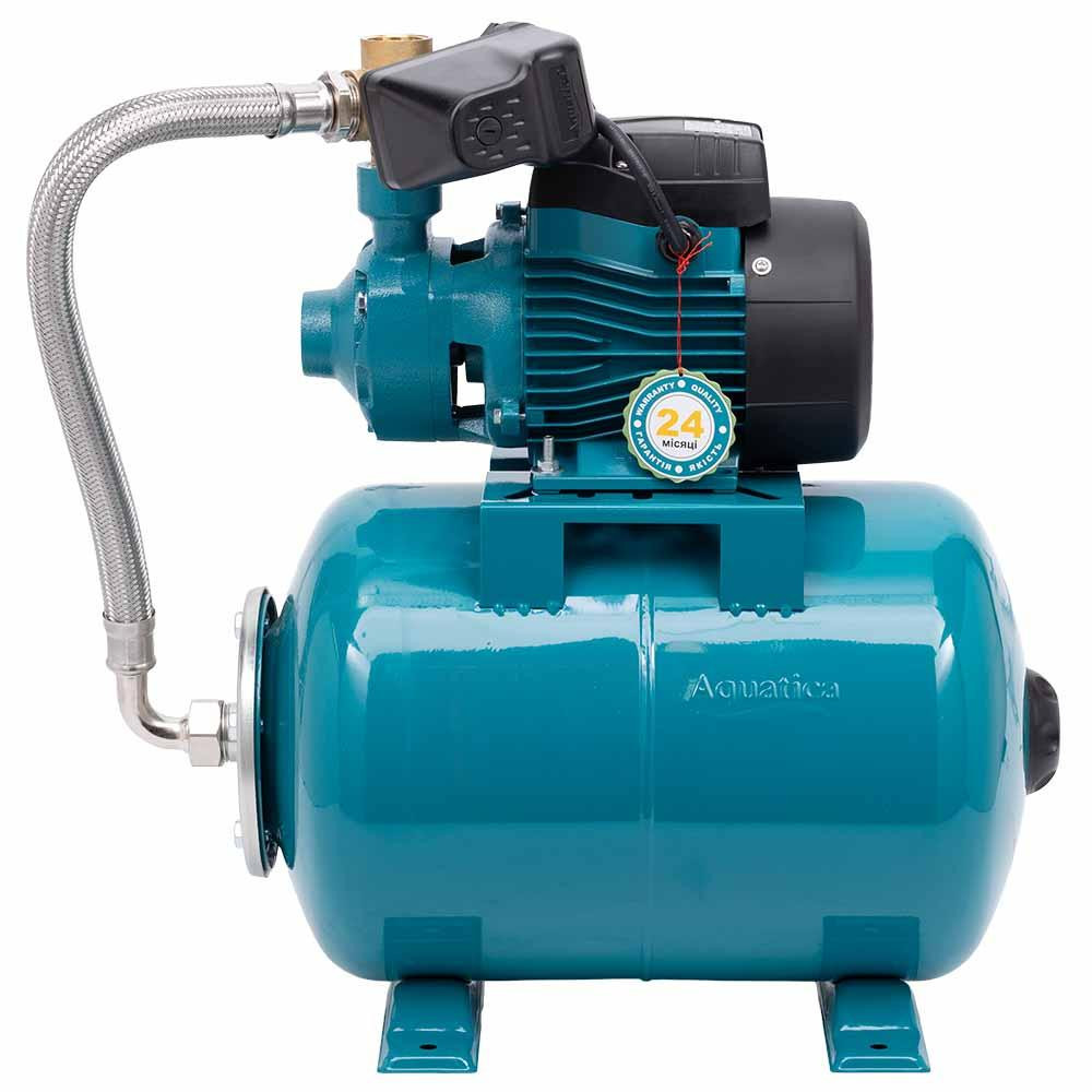 Станція 0.75кВт Hmax 75м Qmax 50л/хв (вихровий насос) 24л AquaticaLEO APm75A/UA (775134/24) Рівне - фото 5