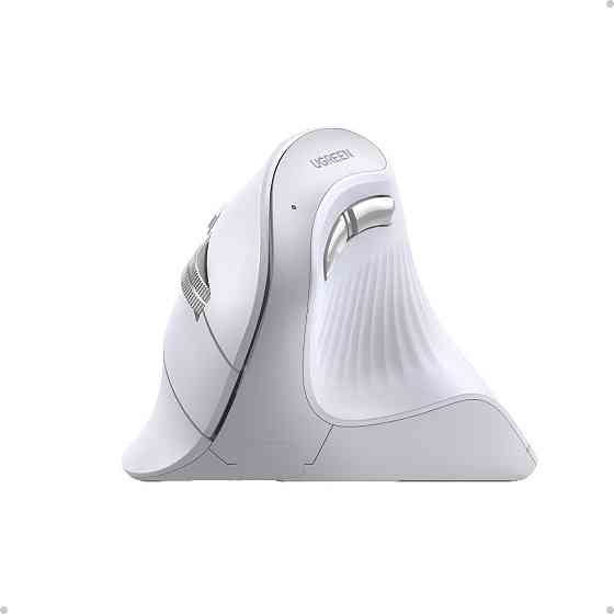 Маніпулятор миша бездротова UGREEN MU008 Multi-mode Vertical Mouse White Одеса