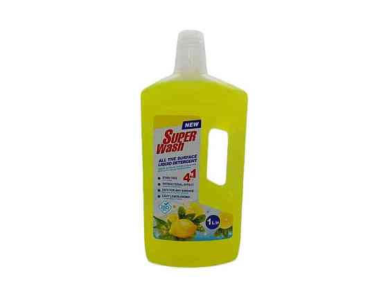 Засiб мийний універсальний 4 в1 1л ТМ SUPER WASH Київ