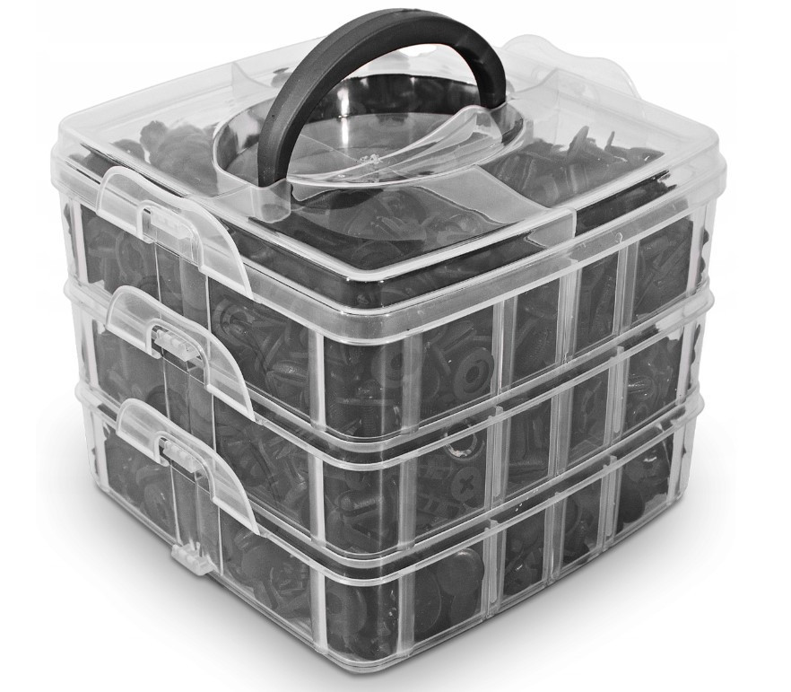 Набір автомобільних кріплень 9324, 620 шт. Вінниця - фото 1