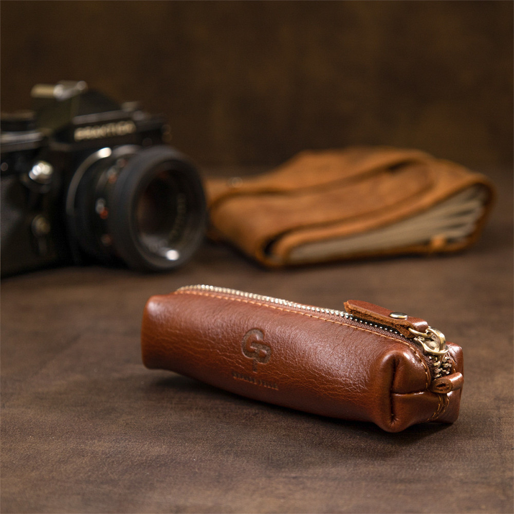 Ключниця з натуральної шкіри GRANDE PELLE 11388 Коричневий Київ - фото 3