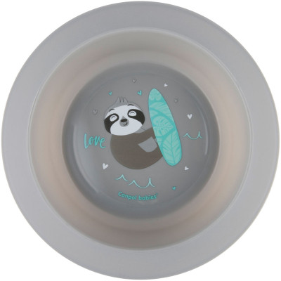 Набор детской посуды Canpol babies Exotic Animals Серый 2 шт. (56/523_grey) Винница - изображение 2