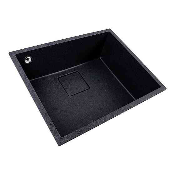 VALESO Кухонна гранітна мийка 5444 AMELI VALESO карбон, під стільницю Коломия