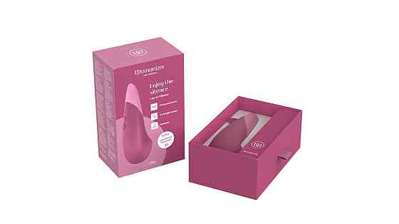 Вибратор универсальный бесшумный Womanizer Vibe Dusky, розовый Sex Aura Киев