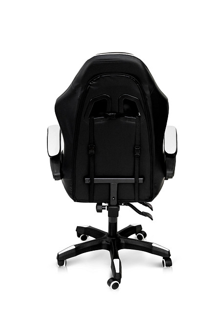 Крісло геймерське Слім, чорний/білий Киев - изображение 5