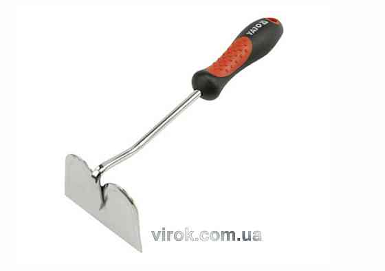 Мотика садова YATO : L= 280 мм, хромована, ергономічна ручка [12/72] Одесса