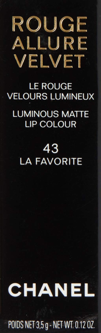 Помада для губ Chanel Rouge Allure Velvet 43 La Favorite Слов'янськ - фото 5