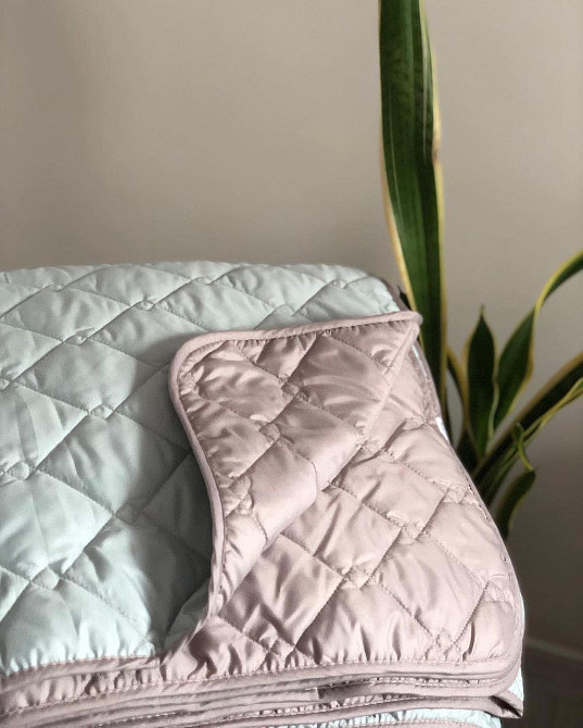 Покрывало IDEIA Cube 210х240 см м'ятно-сірий (56861212) Черновцы - изображение 4