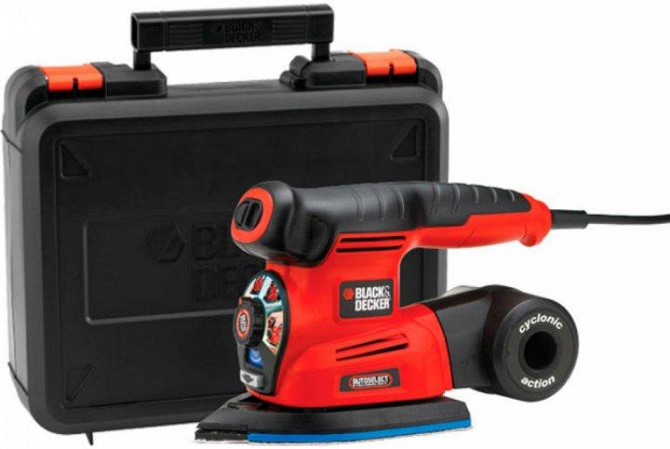 Машина шліфувальна вібраційна Black&Decker KA280K 220W багатофункціонал.кейс Коломия - фото 1