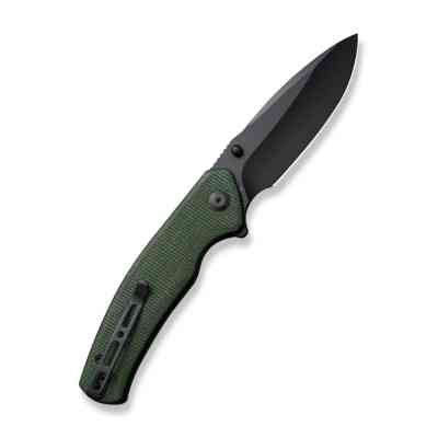 Нож Sencut Slashkin Black Blade Green Micarta (S20066-3) Винница