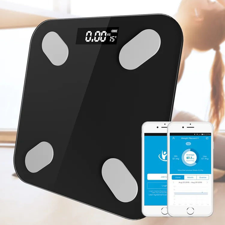 Умные спортивные весы, Весы для фитнес клубов, Умные весы для дома с Bluetooth Смарт с дисплеем HU-66 Киев - изображение 15