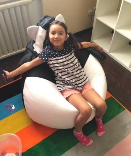 Крісло мішок Панда 90-60 см Тіа-sport Київ - фото 5