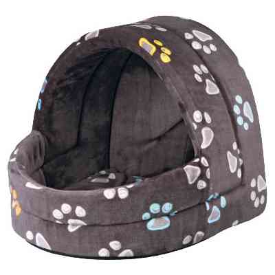 Домик для животных Trixie Jimmy 40х35х35 см (серый в лапку) (4047974368428) Винница