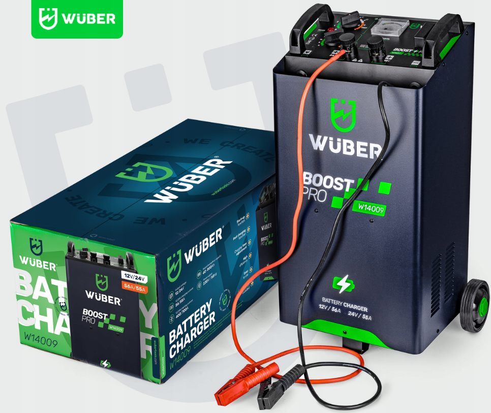 Пуско-зарядное устройство 56А 12/24В 400/700A Wuber (Польша) Киев - изображение 2