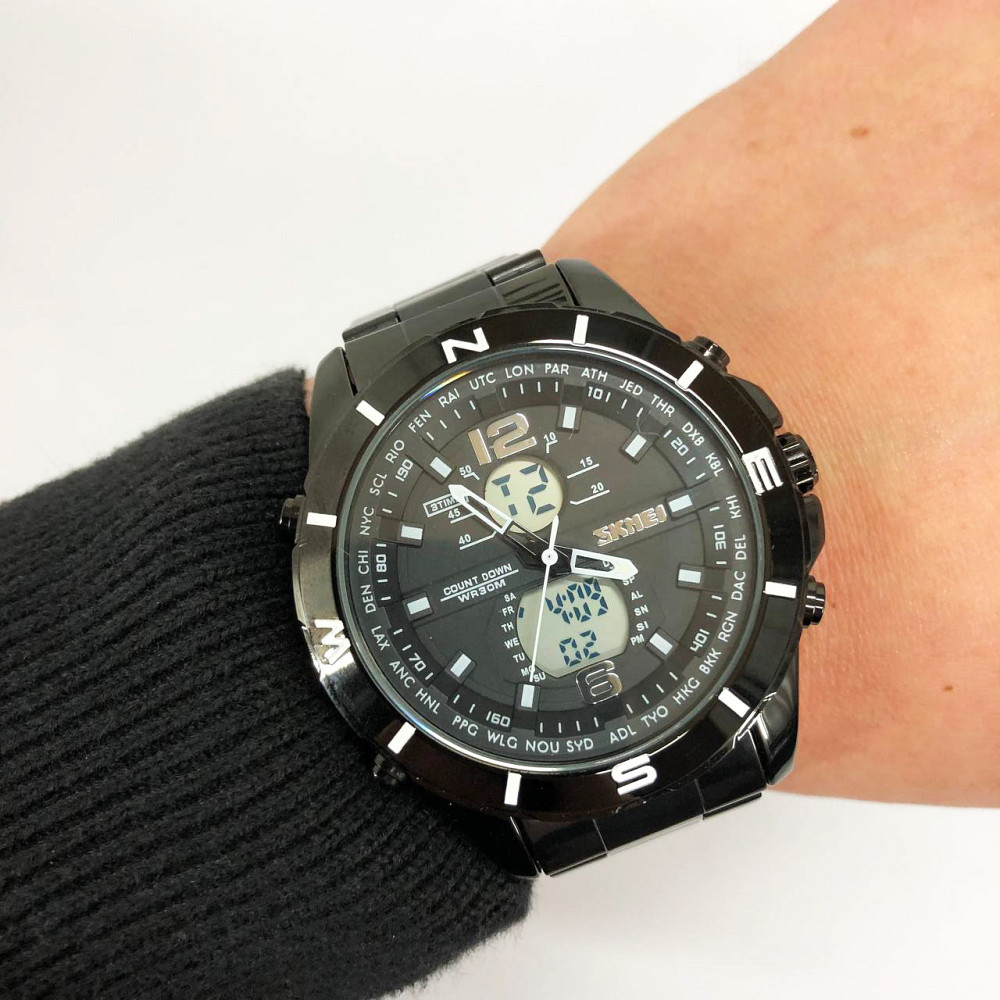 Солидные мужские часы, Классические часы на руку для мужчин Качественные мужские на браслете UF-88 Львов - изображение 8