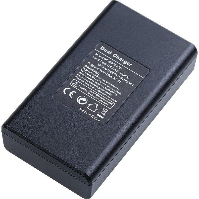 Зарядка Insta360 X3 два слоти AC Prof IN-X3-5 Київ - фото 3