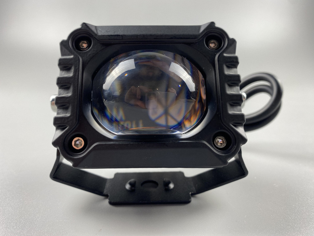 Фара-LED Квадрат 20W светодиодная дополнительная противотуманная led chip CREE 2525 с защитным кожухом Мукачево - изображение 9