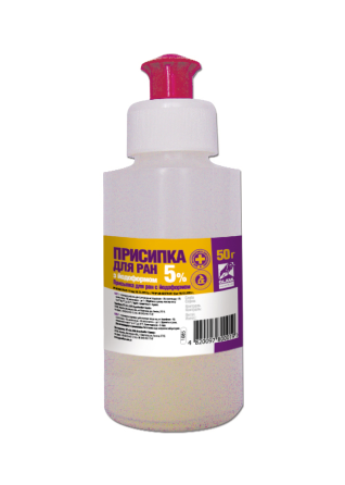 Присипка для ран з йодоформом 5% 50 г Вінниця