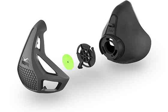 Маска для тренування дихання Phantom Training Mask Black S Каменское