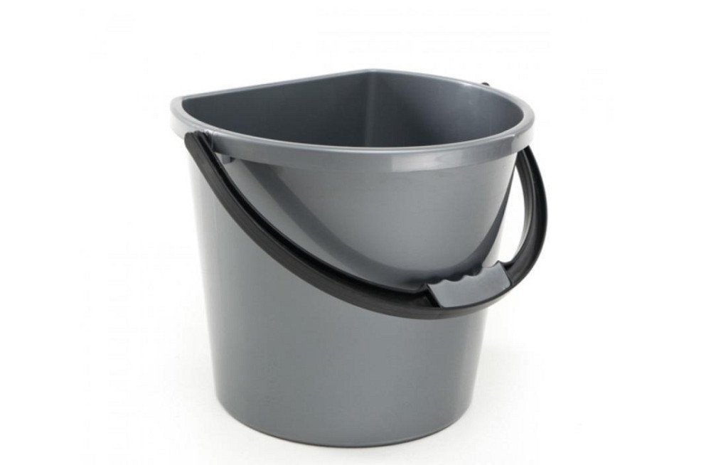 Відро пристінне 12л металік Харків - фото 1