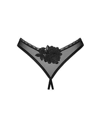 Трусики з доступом Obsessive Latinesa crotchless thong XL/2XL Новинка Sex Aura Київ