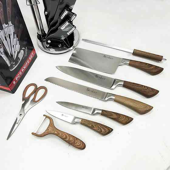 Ножі кухонні з нержавіючої сталі, Відмінний набір ножів, Сталеві кухонні ножі Бюджетні TI-92 Івано-Франківськ