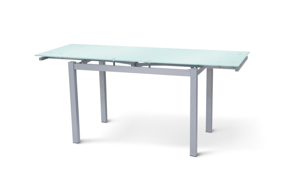 Стіл Венді XS-1025, 80/130*65, білий/сірі ноги Киев - изображение 1