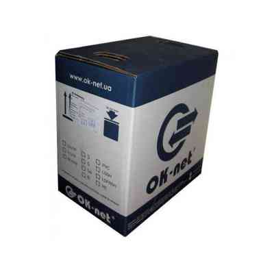 Кабель сетевой OK-Net UTP-cat.5е LSOH 305м (КПВонг-HF-ВП(350) 4*2*0,51) Винница