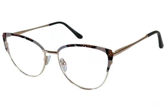 Окуляри з діоптріями для зору при короткозорості  металева оправа Луцьк