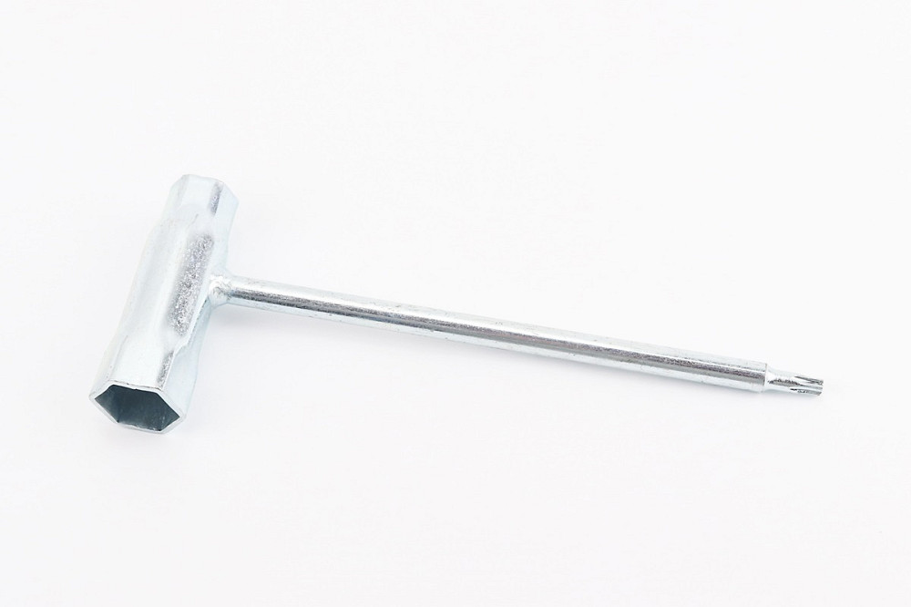 Ключ свічковий для бензопили, 13/19mm, зірочка Т27, L-160mm,посилений Киев - изображение 1