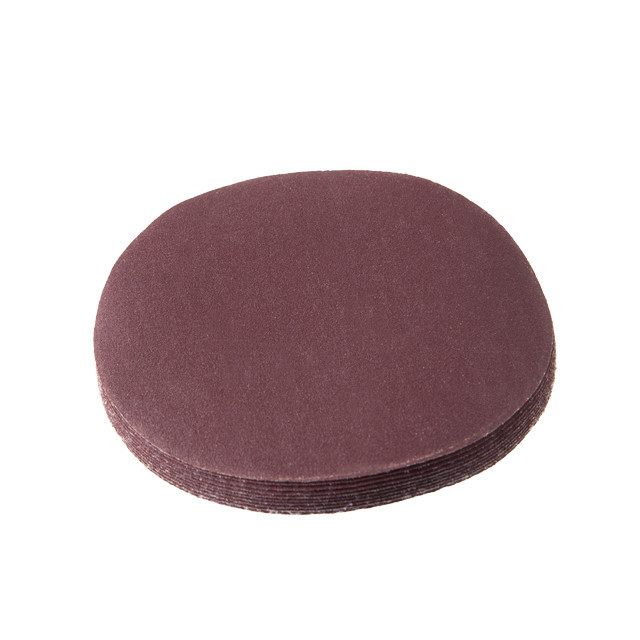 Круг наждаковий на липучці 125 мм, папір клас E, щільність 220 г/м², К180, 10 од. INTERTOOL BT-0564 Київ - фото 2
