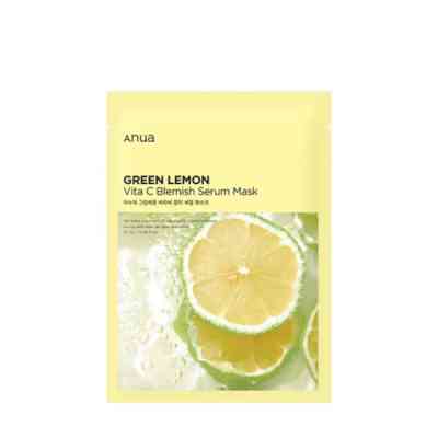 Маска для обличчя Anua Green Lemon Vita C Blemish Serum Mask 25 мл (8809640733628) Вінниця