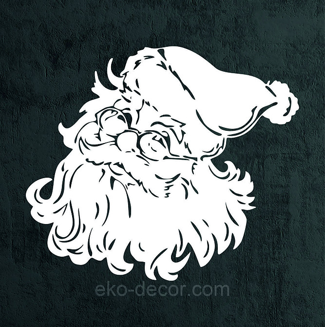 Декоративное настенное Панно «Дед Мороз», Декор на стену Киев - изображение 8