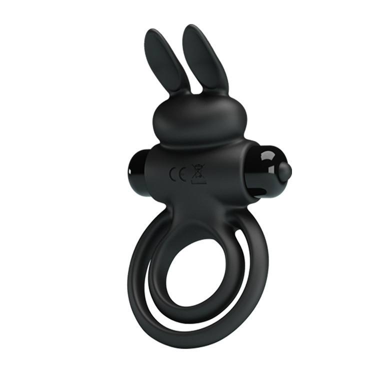 Ерекційне кільце - Pretty Love Vibrant Penis Ring III Black Sex Aura Київ - фото 9