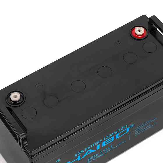 Гелевый Аккумулятор Haibo 120Ah 12V 32,6Кг Дніпро