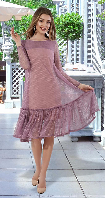 Стильне плаття із сіточкою (46) Київ - фото 2