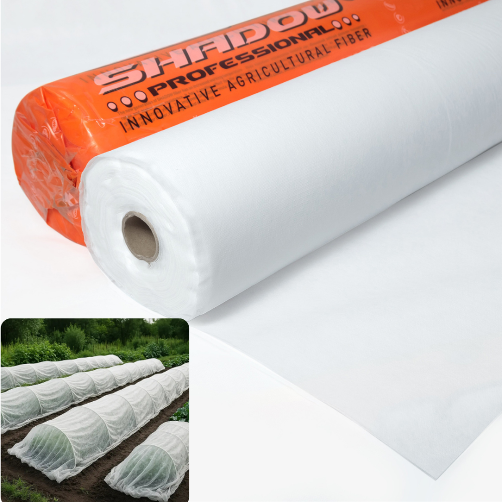 Агроволокно 23 г/м2  8,5 х 50м.  біле в рулоні"Shadow" 4% укривний матеріал для розсади Дніпро - фото 1