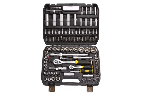 Набір голівок і насадок 110 ед. Sigma 1/2, 1/4 Вінниця